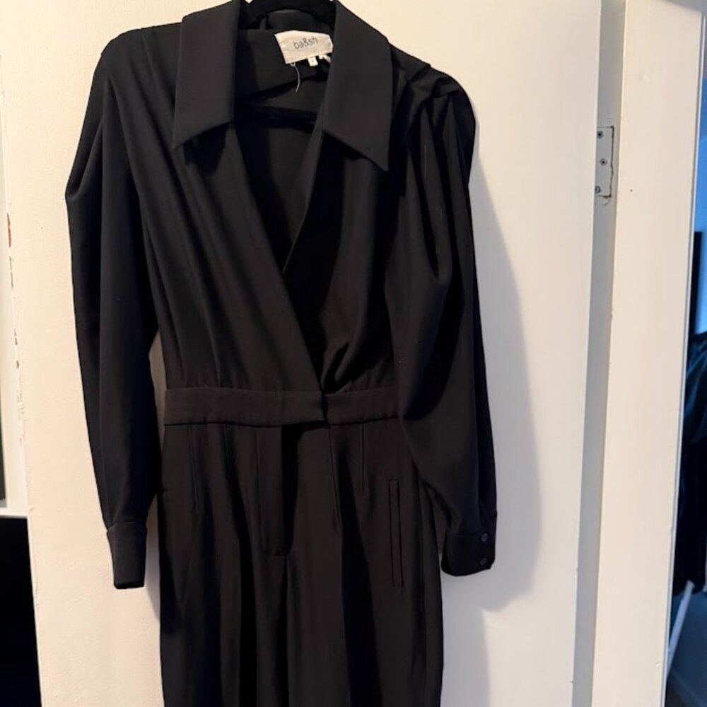Ba&sh Black Jumpsuit Size 2